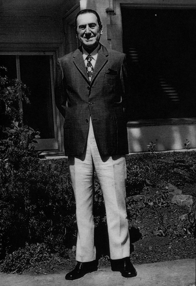 Juan Domingo Perón año 1972. 