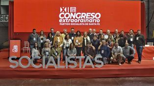 ¿Foto efímera? Pese al reciente llamado a la unidad, el partido de la rosa roja reflotó sus diferencias.