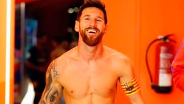 Fin del misterio: Messi mostró su nuevo tatuaje