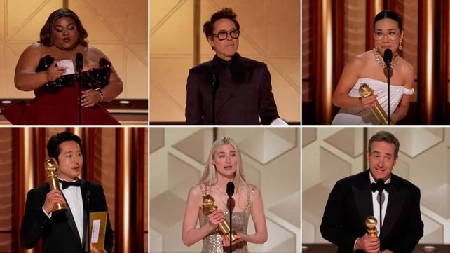 La ceremonia de Los Golden Globes (Globos de Oro) premió lo mejor del cine y lo más destacado de la industria de la televisión del 2023