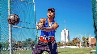 Gael Cardozo, el atleta santafesino que competirá en el Sudamericano U23