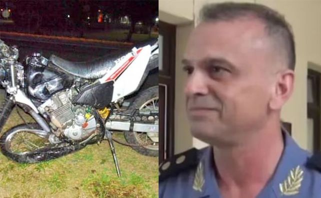 Venado Tuerto. El jefe de la Unidad Regional VIII intervino en el siniestro vial y está acusado de robar dinero a un motociclista fallecido.