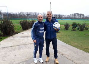 Sampaoli ahora se reunió con Sergio Hernández