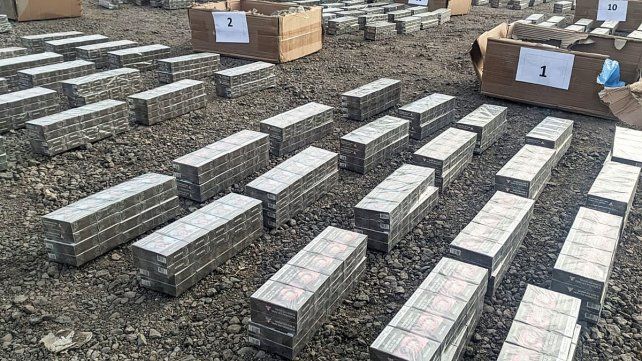 AFIP Aduana evitó contrabando de más de 22.000 atados de cigarrillos
