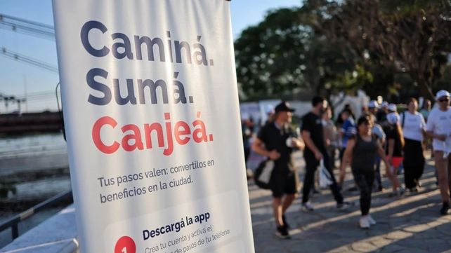 Pasos al Contado: la app del Concejo de Santa Fe que premia por caminar y permite canjear puntos por beneficios