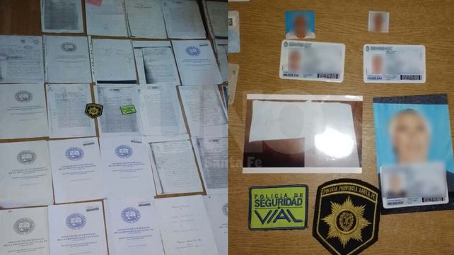 Detuvieron a tres hombres con escrituras públicas y documentos apócrifos en su poder