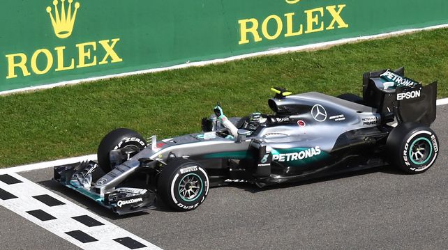 El alemán Nico Rosberg se impuso en el Gran Premio de Bélgica de Fórmula 1