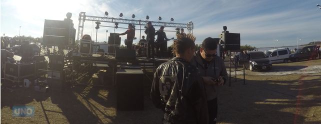 El festival de música sirvió para visibilizar la campaña solidaria por Bruno
