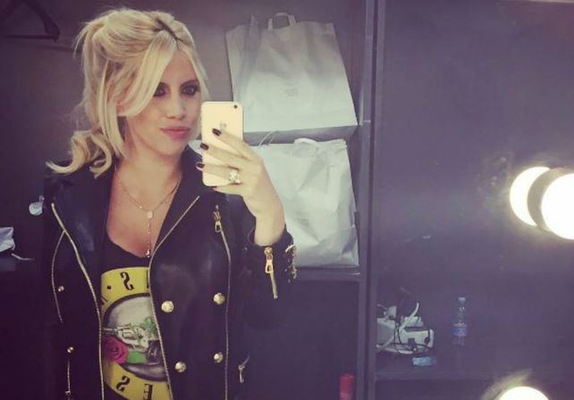 Sorprendieron a Wanda Nara in fraganti y retrataron su avanzado embarazo