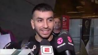 El rosarino Ángel Correa está en Qatar y ya se sumó al plantel de la selección argentina.&nbsp; 