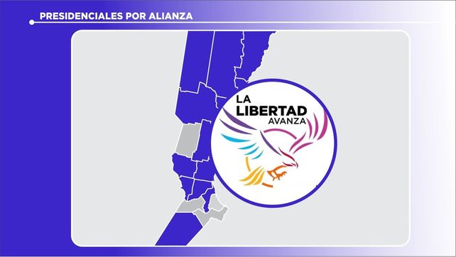 Los libertarios se impusieron en 16 departamentos y disputan los otros tres con JxC