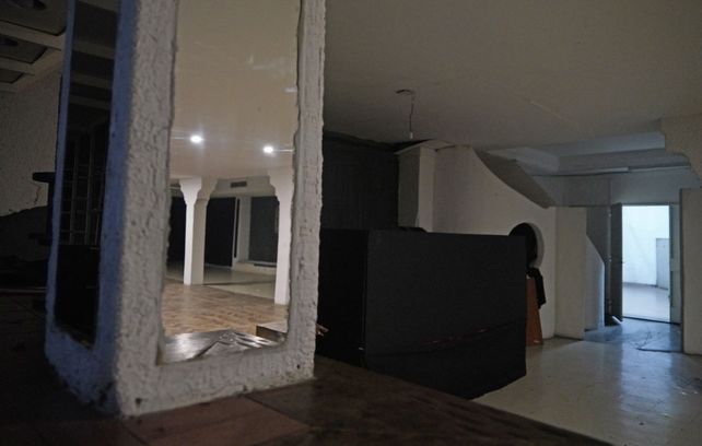 El boliche bajo tierra que se convirtió en templo evangélico y hoy está vacío