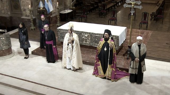 En el Tedeum, la Iglesia respaldó las medidas del Gobierno