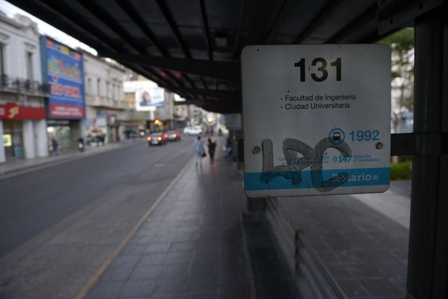 La historia se repite y Rosario  vuelve a quedarse sin colectivos