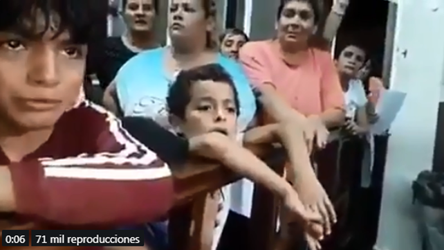 Nos morimos de hambre por su culpa, dijo un nene tucumano a funcionarios