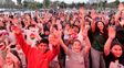 Miles de santafesino celebraron la llegada de la primavera en el Parque del Sur de la mano del Fan Fest de los Juegos Suramericanos