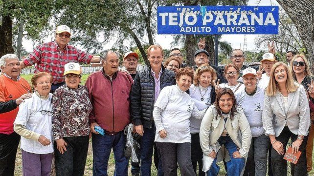 Bordet recorrió obras de puesta en valor de la Escuela Hogar