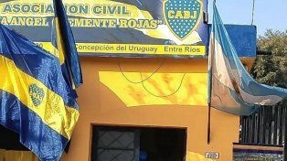 La Peña de Boca de Concepción del Uruguay recibió una Medalla de Oro por su labor solidaria