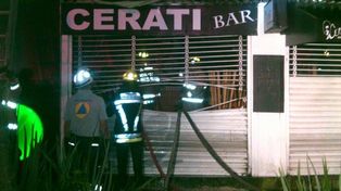 Se incendió en México un bar bautizado en honor a Gustavo Cerati