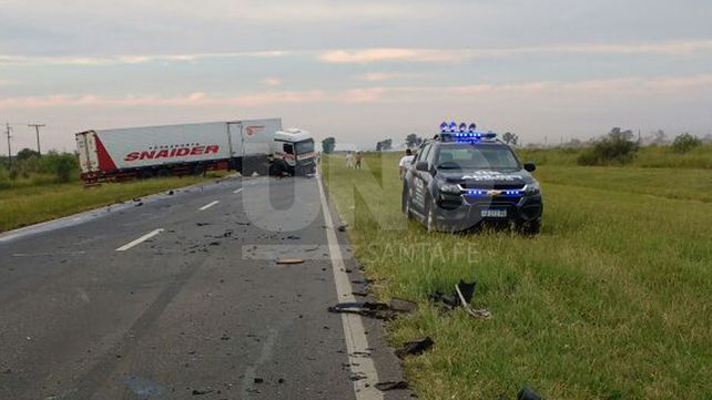 Violento choque frontal deja un automovilista muerto en la ruta nacional 11