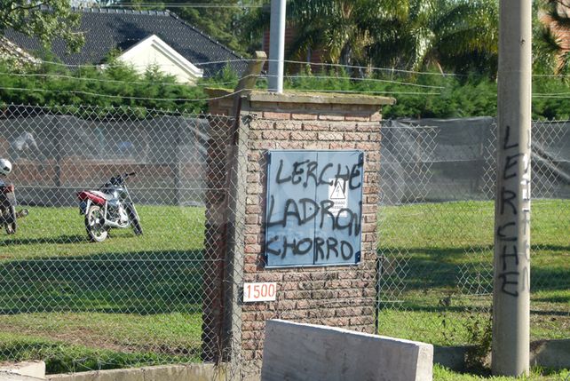 Realizan una requisa en busca de documentación contable en Colón y en la casa de Germán Lerche