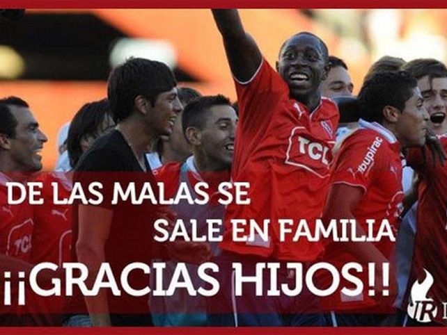 Tras la victoria del Rojo, llegaron las cargadas