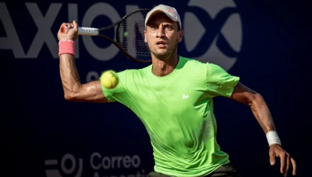 Renzo Olivo dejó de competir en el tenis en junio. Decidió volver para los Challengers de Buenos Aires y Rosario.
