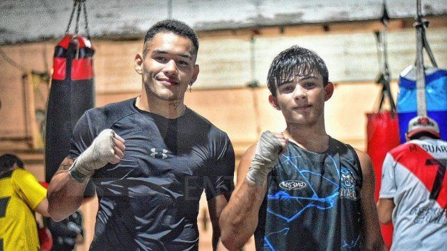 Lisandro Aguirre y Román Peralta serán parte de la velada amateur de este viernes.