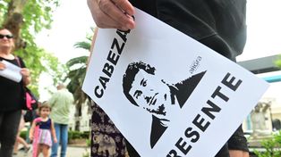 Camarazo en Rosario en homenaje a José Luis Cabezas