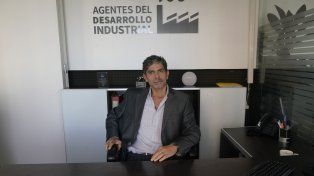 Patricio Arpini conoce de primera mano los parques industriales de Rosario y su área metropolitana.