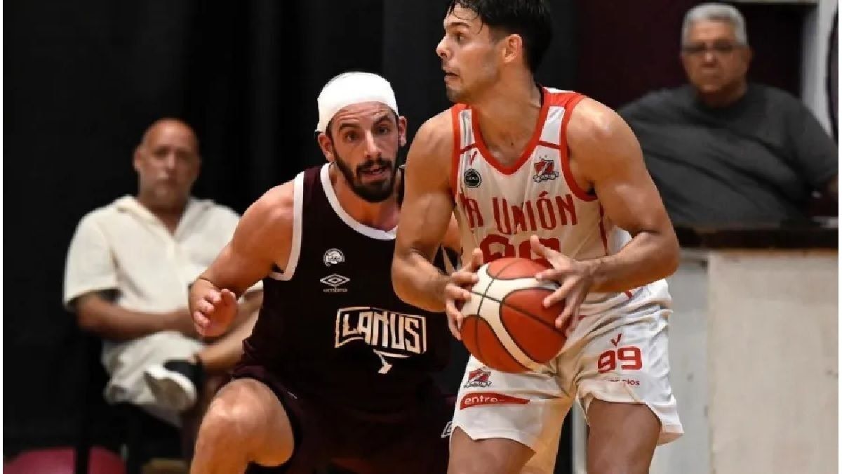 La Unión sufrió los triples de Lanús y cayó como visitante por la Liga Argentina