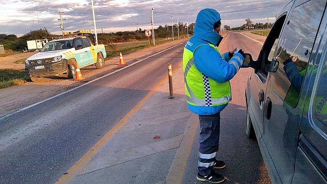 La Agencia Nacional de Seguridad Vial (ANSV) controlará alcoholemia