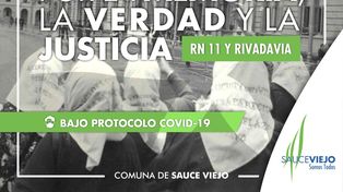 Sauce Viejo: inauguran el Paseo por la Memoria, la Verdad y la Justicia