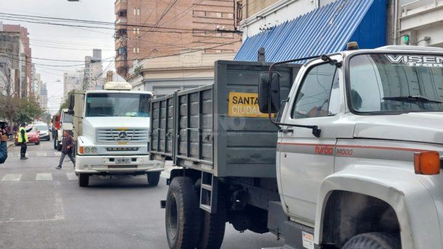 Transportistas de carga que prestan servicios para la Municipalidad de Santa Fe&nbsp;