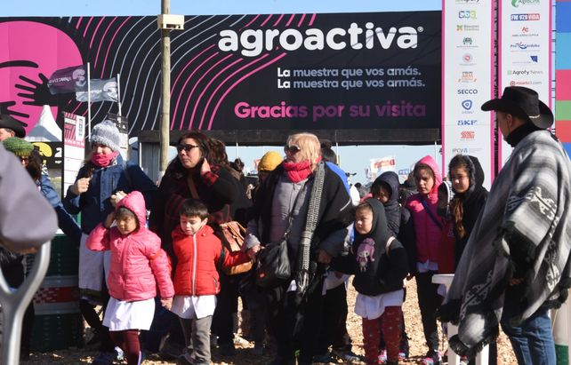 Muestra. Junio pasó de largo.