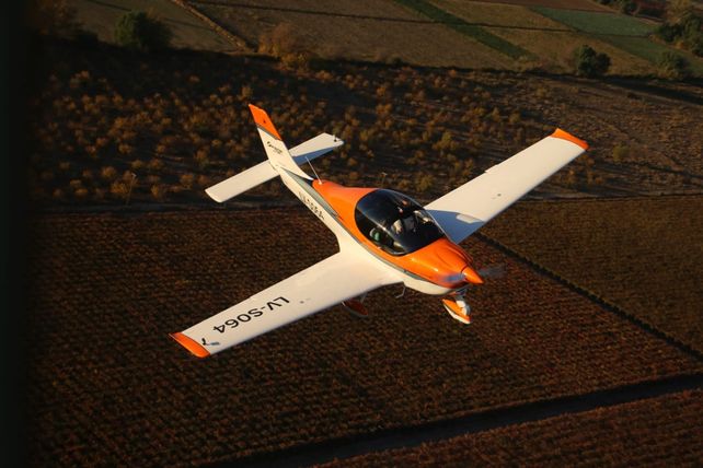 Mirá el avión último modelo que compró el Aeroclub Santa Fe