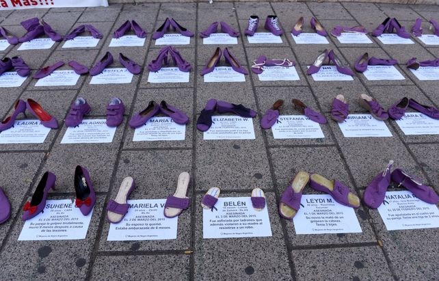 La memoria. Familiares de las víctimas pidieron justicia en Tribunales a través de una intervención.