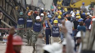 Frida no existía y ya no hay chicos vivos bajo los escombros de la escuela en México