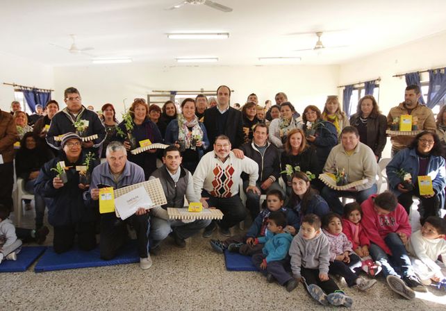 El intendente Corral y Cristian Juárez