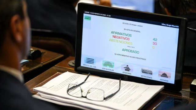 Cómo votaron la reforma laboral los senadores que representan a Santa Fe &nbsp;