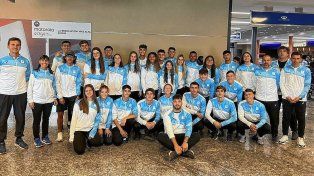 El equipo nacional que competirá en el Sudamericano U20 en Bogotá.
