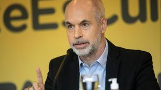 El Jefe de Gobierno de la Ciudad de Buenos Aires y aspirante presidencial por el PRO, Horacio Rodríguez Larreta.