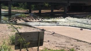 La segunda etapa de las obras en las Cascadas del Saladillo estaba confirmada y tenía como objetivo evitar que se siga corriendo la caída. Si llega al puente, la estructura no aguantará