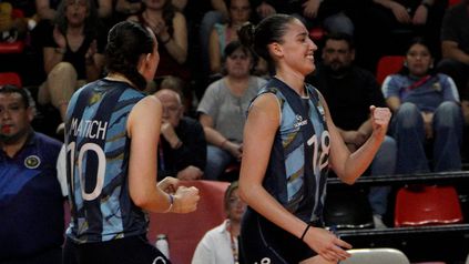 Martina Bednarek, en vóley, consiguió una nueva medalla en los Juegos Suramericanos para Rosario