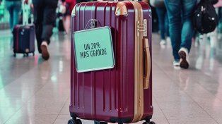 Con la nueva normativa, el tamaño permitido se amplia con un 20% más de espacio (24 litros).