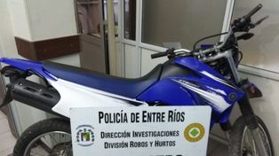 Identifican a una banda delictiva que roba motos en Paraná