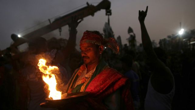 India celebra el Durga Puja, el festival en el que el bien triunfa sobre el mal