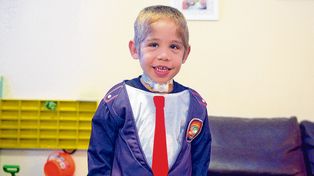 Wally, el nene que le hace frente a un extraño mal