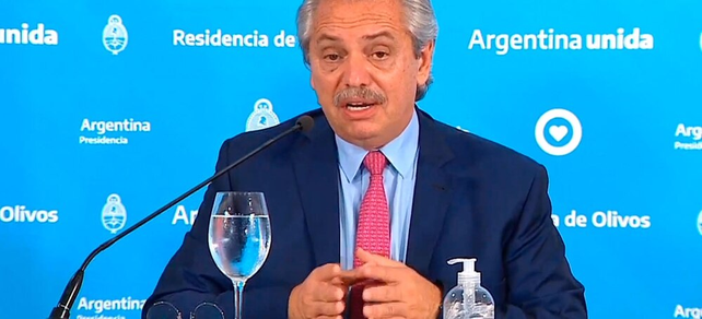 Alberto Fernández decidió extender la cuarentena hasta el final de Semana Santa