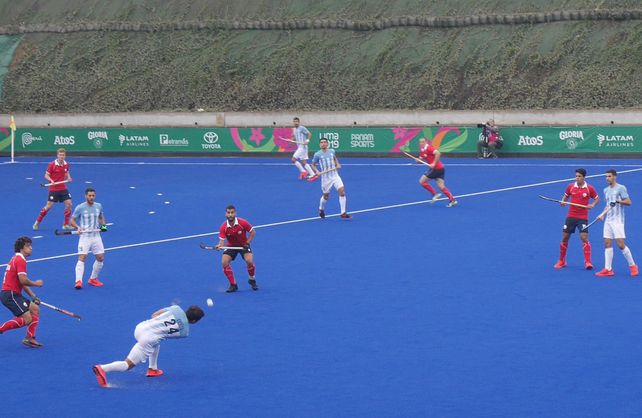 Los Leones golearon a Chile en Perú